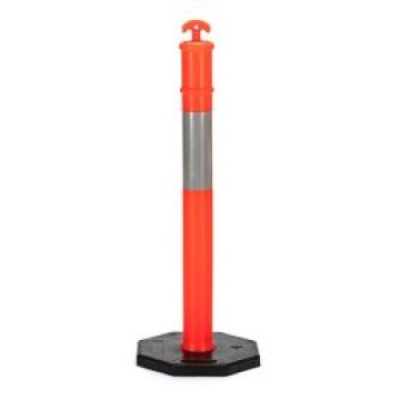 Cọc tiêu phân làn giao thông PE 110cm Có phản quang